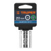 Dado de 20 mm, 12 puntas, cuadro 1/2", TRUPER