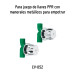 Juego 2 cartuchos cerámicos para llaves de empotrar PPR