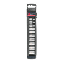 Juego de 10 dados cuadro 1/4" std, TRUPER