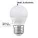 Foco LED 3W (25W) G45, 3000K blanca cálida, 270 lm, BASIC