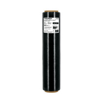 Rollo de 244m película plástica negra playo, 18", cal 50