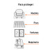Plastiprotector 5 x 2 m, uso rudo, TRUPER