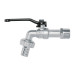 Llave de esfera, 1/2" de zinc, PRETUL