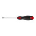 Desarmador plano 3/16 x 4" mango Comfort Grip, PRETUL