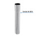 Extensión 20 cm latón cromado para contra de lavabo, 1-1/4"