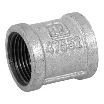 Cople reforzado de acero galvanizado de 1", FOSET