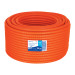 Metro de poliducto 1/2" corrugado flex. s/guía, rollo 100 m