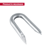 Caja con 10 kg grapas 1-1/4" galvanizadas p/alambre de púas