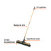 Cepillo industrial, superficies rugosas, cerdas PP, EXPERT