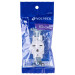 Contacto sencillo, cara de chino, Standard, blanco, VOLTECK