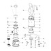 Bomba sumergible acero inoxidable, agua sucia, 1HP, PRETUL