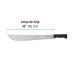 Machete estándar 18" cacha negra inyectada, TRUPER