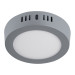 Luminario LED plafón 6W 6500K, redondo, gris, VOLTECK