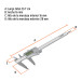 Calibrador vernier digital 6", acero inox, std y mm, TRUPER