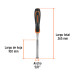 Formón 5/8" mango Comfort Grip, TRUPER