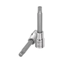 Dado punta larga bristol M10, cuadro 1/2", TRUPER