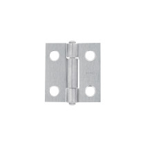 Bisagra rectangular 1" acero pulido, HERMEX