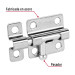 Pasador de barril de acero cromo 2", HERMEX