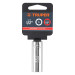Dado largo de 1/2", 6 puntas, cuadro 1/4", TRUPER