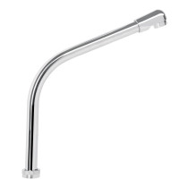 Cuello tipo cobra para mezcladora de fregadero, cromo, BASIC