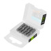 Estuche con 5 puntas hexagonales de 5 mm largo 1", EXPERT