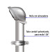 Mufa con abrazadera para tubo 1-1/4", VOLTECK