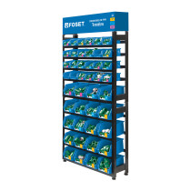 Rack con conexiones de PPR, FOSET