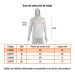 Playera protección solar, manga larga, hombre, CH, TRUPER