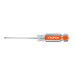 Desarmador cabinet 1/8" x 3" mango de acetato, TRUPER