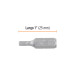 Estuche con 5 puntas hexagonales de 3 mm largo 1", EXPERT