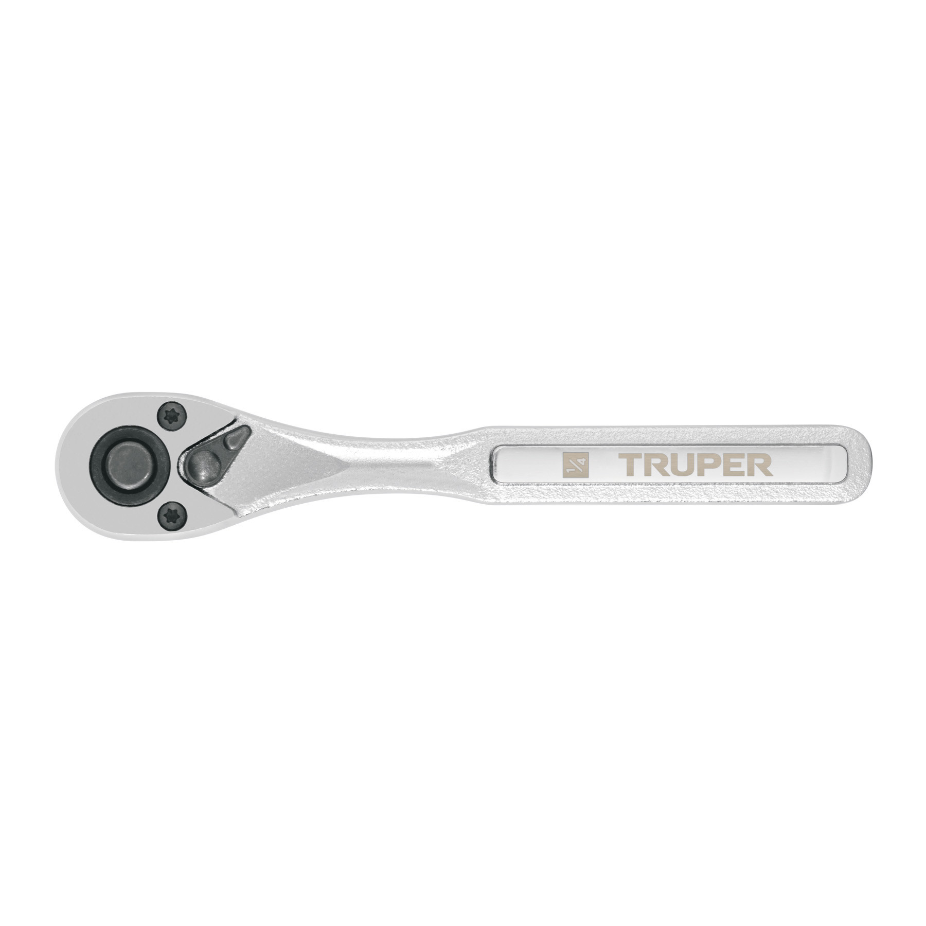 Matraca liberación rápida 72 dientes, cuadro 1/4", TRUPER