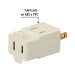 Multicontacto triple, tipo cubo, VOLTECK