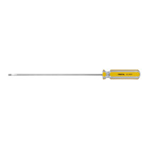 Desarmador cabinet 1/8 x 6" mango de PVC, PRETUL