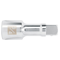 Extensión para matraca, cuadro 3/4", largo 4", TRUPER