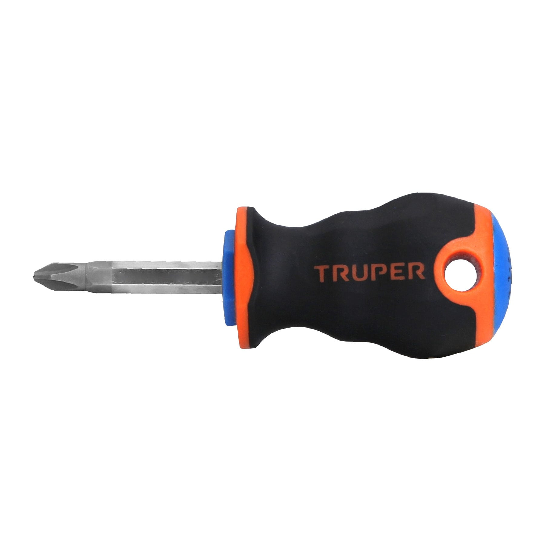 Desarmador de cruz 1/4" x 1-1/2" mango Comfort Grip, TRUPER