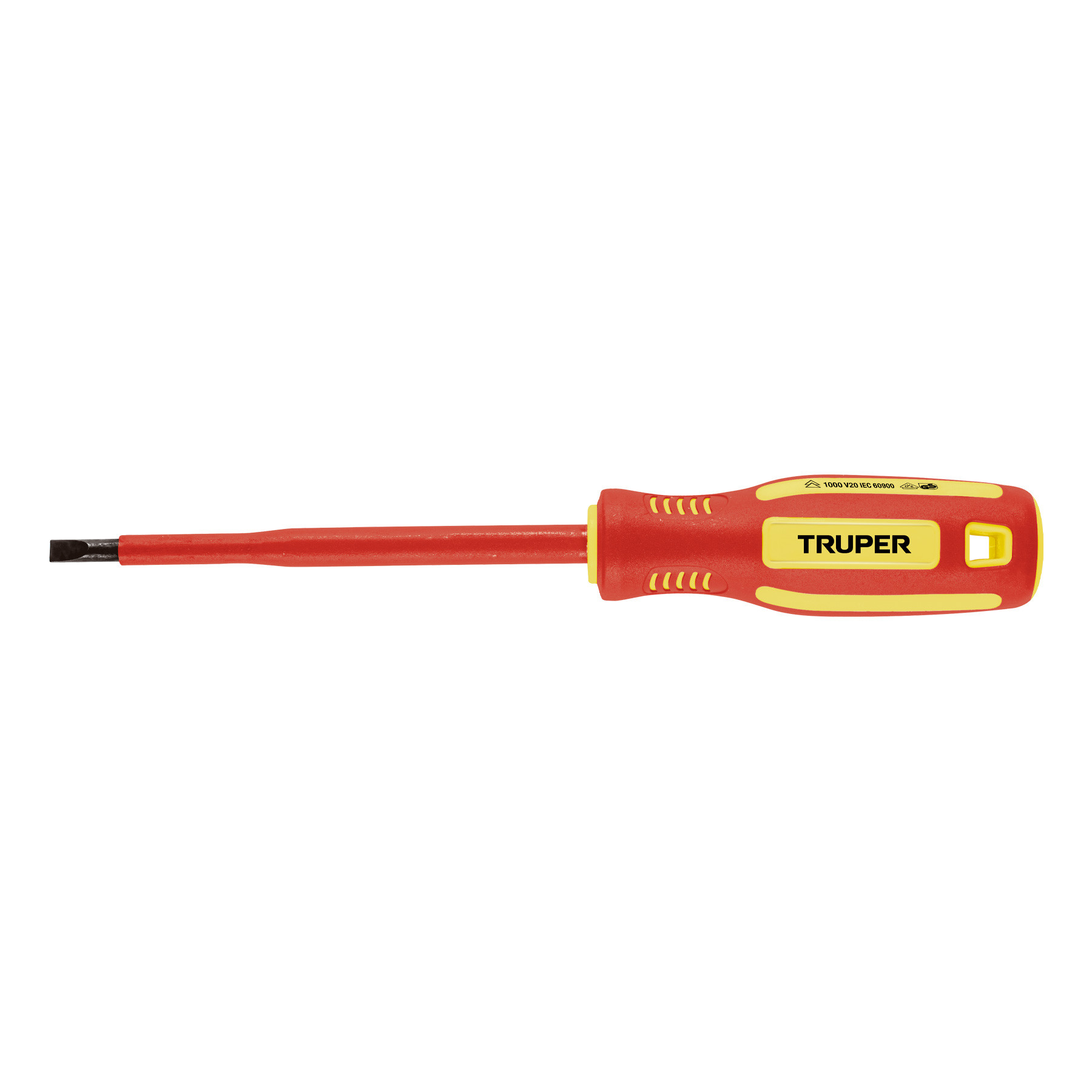 Desarmador dieléctrico plano 7/32" x 5", TRUPER