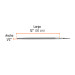 Lima redonda bastarda 12", TRUPER