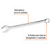 Llave combinada extralarga 1-13/16" x 496 mm largo, EXPERT