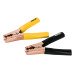 Caballete con 2 caimanes para cables pasa corriente, PRETUL