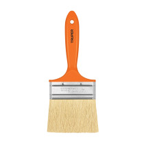 Brocha para encalar e impermeabilizar de 4", mango plástico