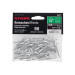 Bolsa c/50 remaches 1/8"x1/4" blancos de aluminio, ala 1/4"