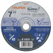 Disco abrasivo de corte preciso acero inox 7" x 1.8mm TRUPER