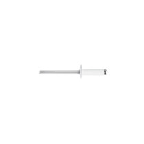 Bolsa c/50 remaches 3/16"x1/2" blancos de aluminio, ala 3/8"