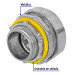 Conector recto 3/4" para tubo liquid tight, VOLTECK