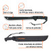 Machete doble filo 14", cacha inyectada, con funda, TRUPER