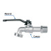 Llave de esfera de zinc 1/2", 110 g, s/adaptador, PRETUL