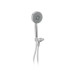 Regadera satín de teléfono 4" con soporte, FOSET ELEMENT