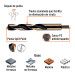 Broca HSS 1" Trugold para metal, TRUPER EXPERT