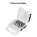 Estuche con 5 puntas torx T8 largo 1", TRUPER EXPERT