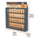 Exhibidor con 30 brocas para router, TRUPER